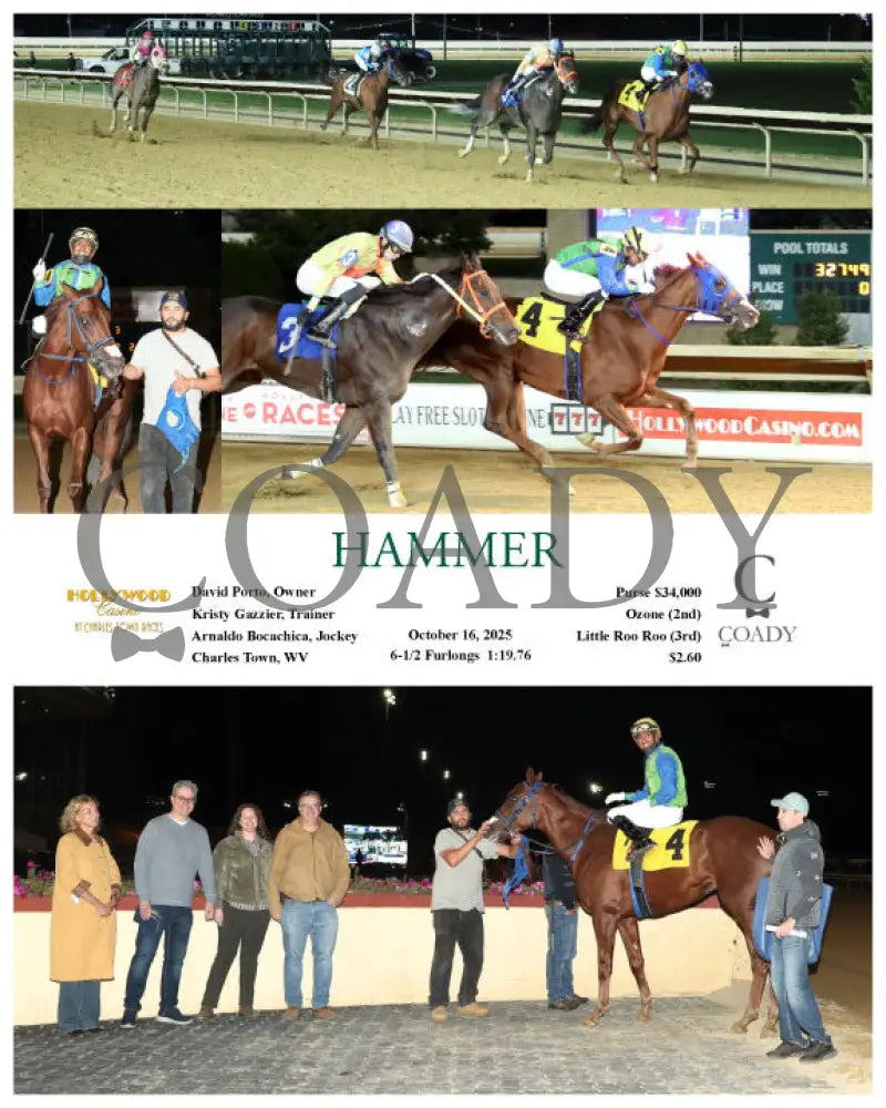 HAMMER - 10-16-25 - R07 - CT Hollywood Casino at Charles Town Races