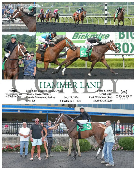 Hammer Lane - 07-23-24 R06 Pid Presque Isle Downs