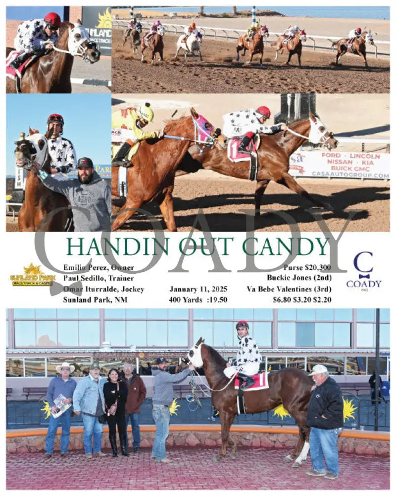 Handin Out Candy - 01-11-25 R07 Sun Turfway Park