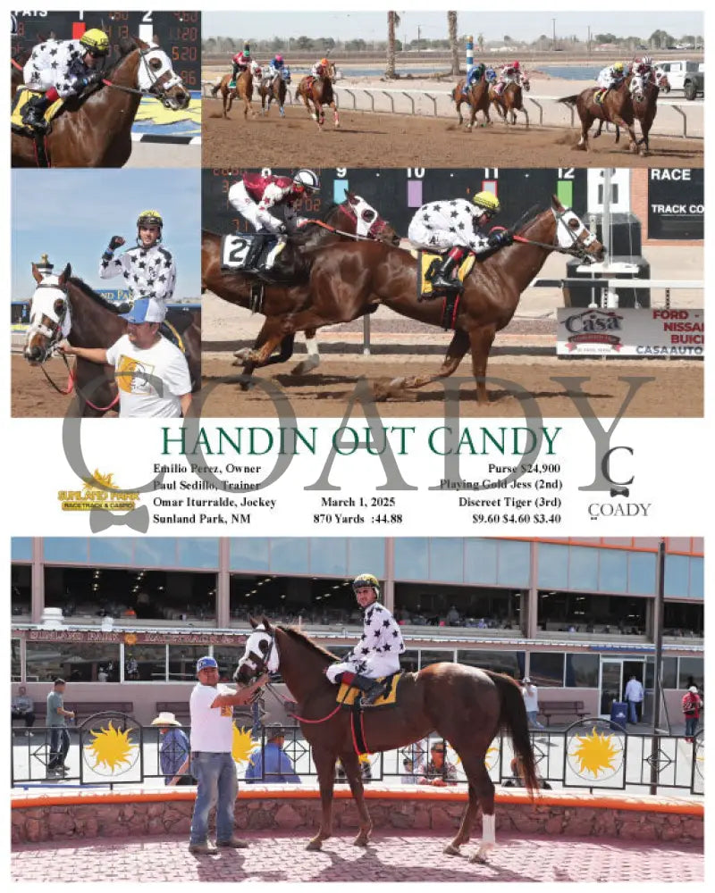 HANDIN OUT CANDY - 03-01-25 - R03 - SUN Sunland Park