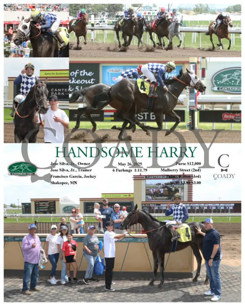 HANDSOME HARRY - 05-26-25 - R02 - CBY Canterbury Park