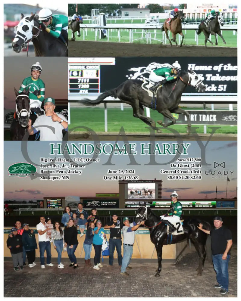 Handsome Harry - 06-29-24 R08 Cby Canterbury Park