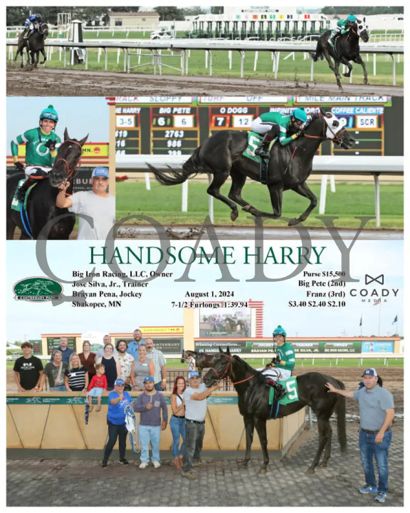 Handsome Harry - 08-01-24 R02 Cby Canterbury Park