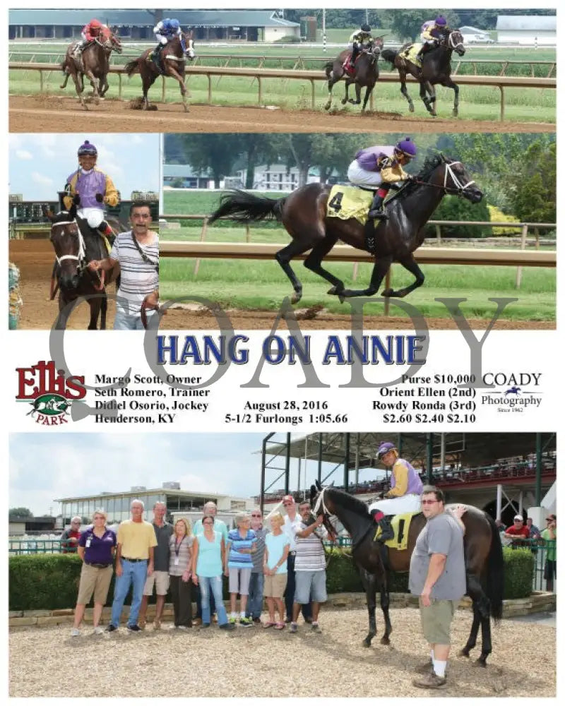 HANG ON ANNIE - 082816 - Race 02 - ELP - Coady Media - Kurtis Coady Photography