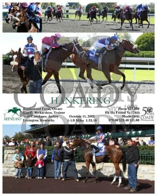 Hankering - 101112 Race 03 Keeneland