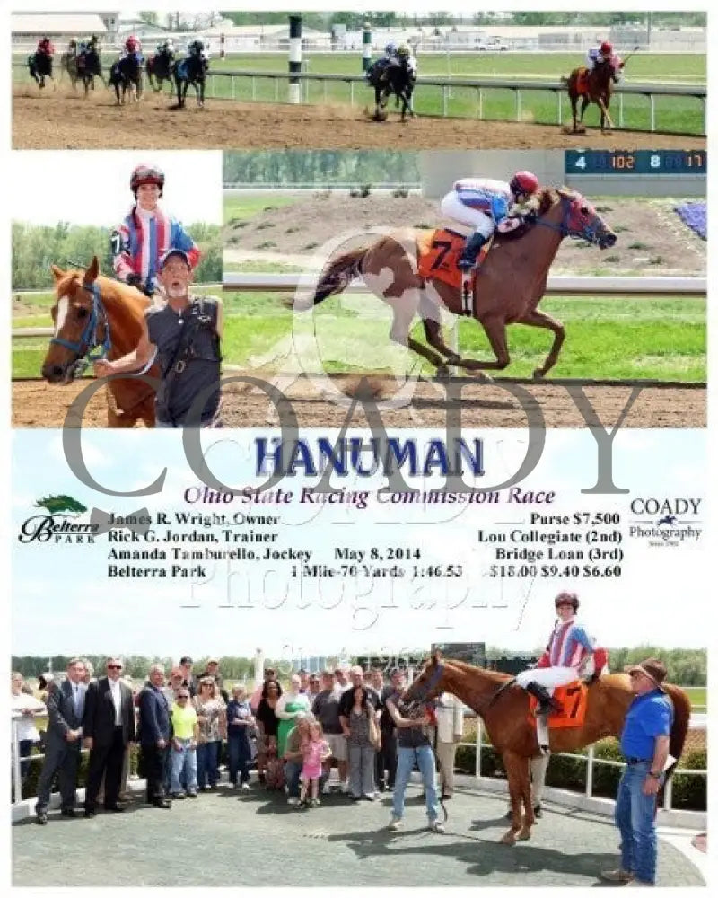 Hanuman - 050814 Race 03 Btp Belterra Park