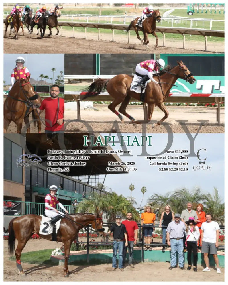HAPI HAPI - 03-26-25 - R06 - TUP Turf Paradise