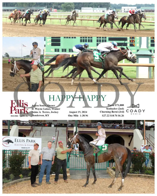 Happy - 08-19-24 R06 Elp Ellis Park