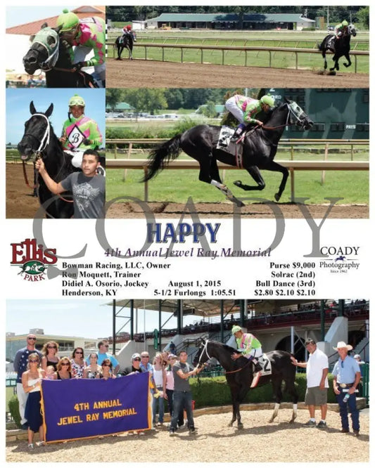 Happy - 080115 Race 02 Elp Ellis Park