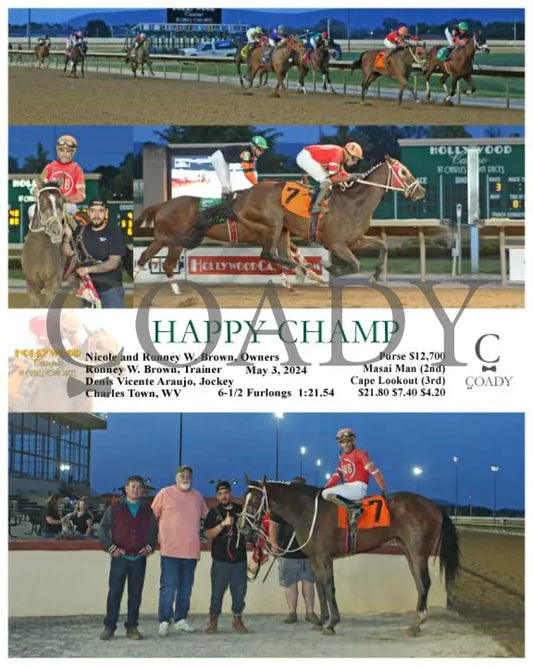 Happy Champ - 05-03-24 R03 Ct Hollywood Casino At Charles Town Races