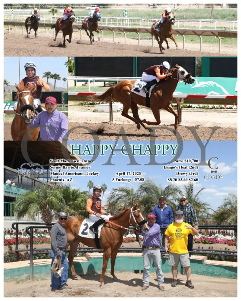 HAPPY CHAPPY - 04-17-25 - R02 - TUP Turf Paradise
