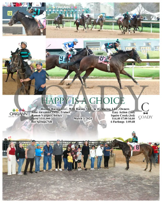 Happy Is A Choice - 03-03-24 R08 Op Oaklawn Park