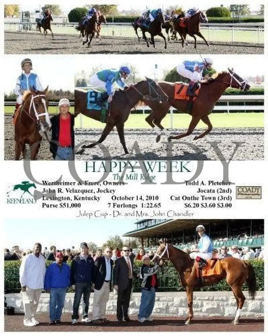 Happy Week - The Mill Ridge 10-14-10 Keeneland