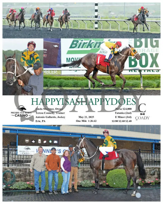 HAPPYISASHAPPYDOES - 05-21-25 - R06 - PID Presque Isle Downs