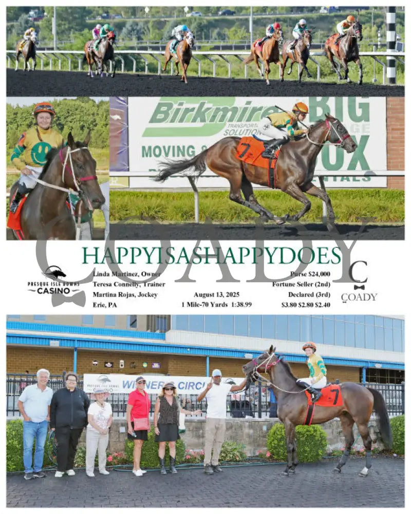 HAPPYISASHAPPYDOES - 08-13-25 - R07 - PID Presque Isle Downs