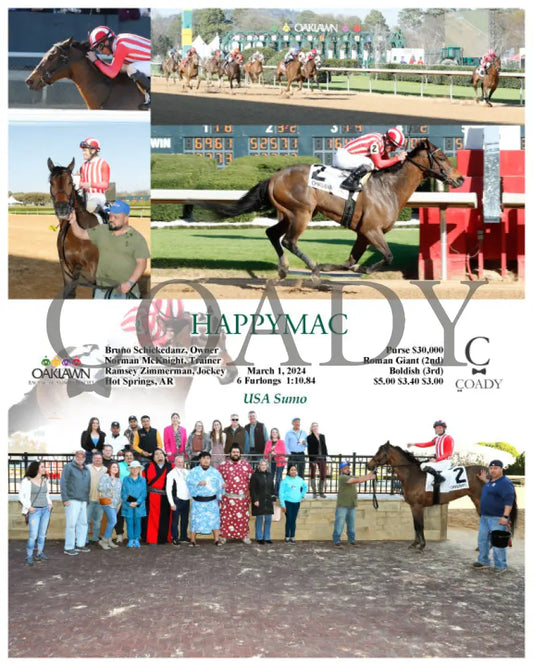 Happymac - 03-01-24 R06 Op Oaklawn Park