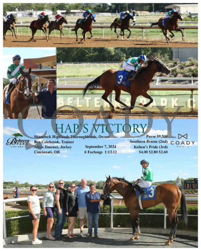 Hap’s Victory - 09-07-24 R08 Btp Belterra Park