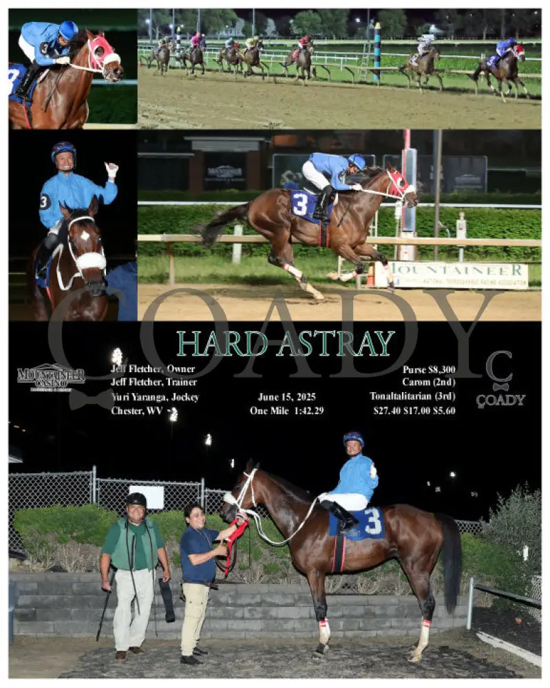 HARD ASTRAY - 06-15-25 - R08 - MNR Mountaineer Park