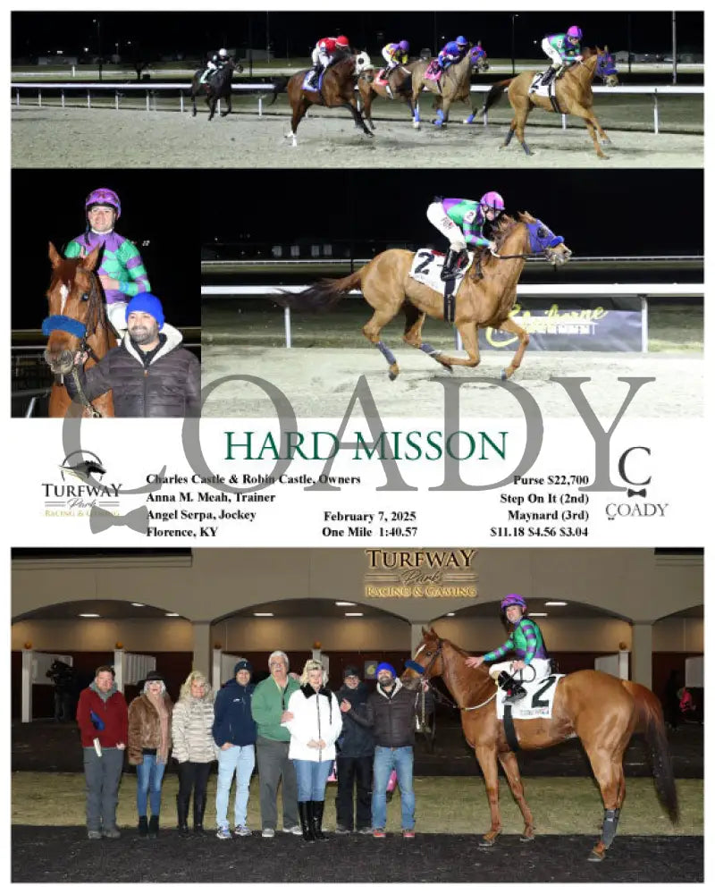 Hard Misson - 020725 Race 06 Tp Turfway Park