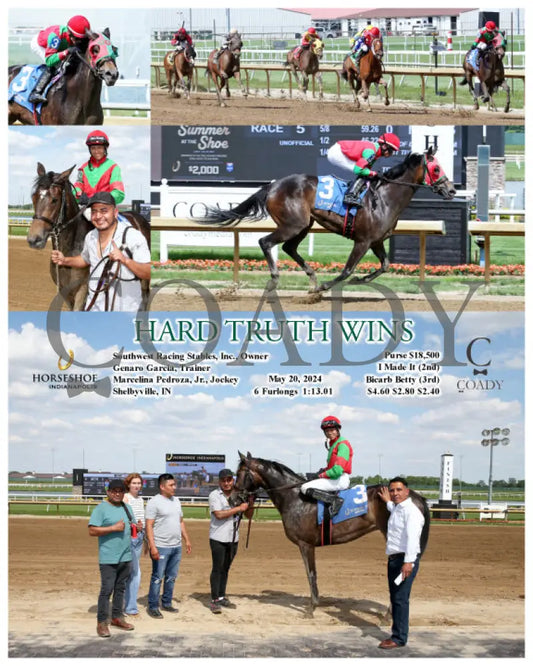 Hard Truth Wins - 05-20-24 R05 Ind Indiana Grand