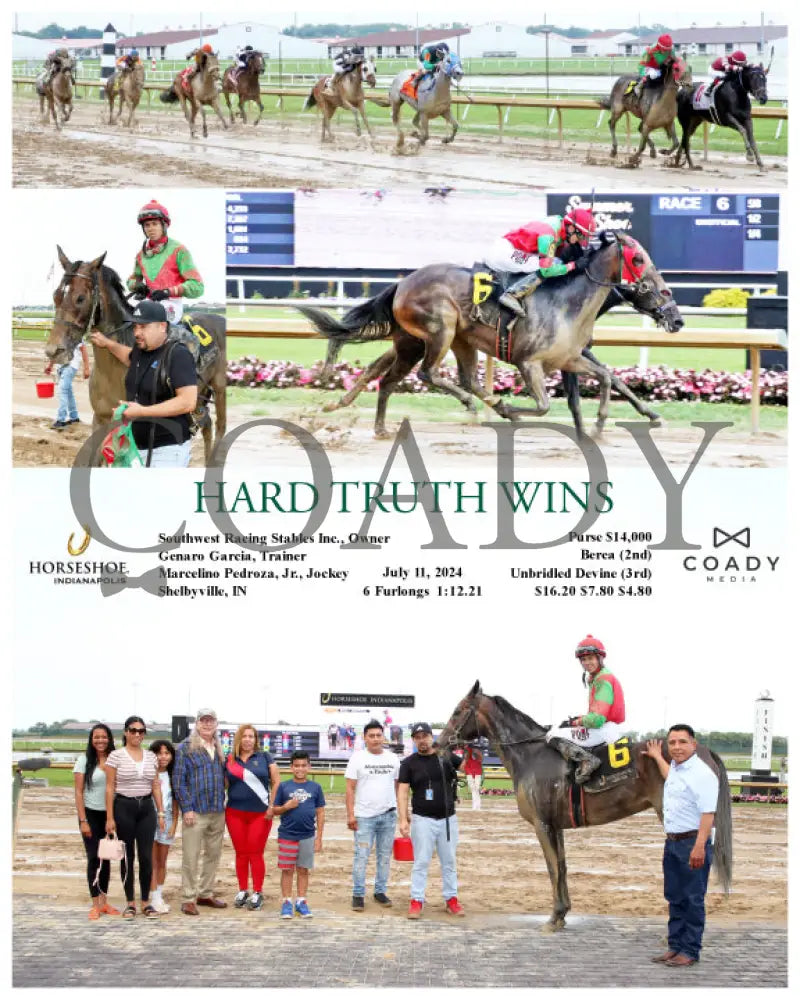 Hard Truth Wins - 07-11-24 R06 Ind Indiana Grand