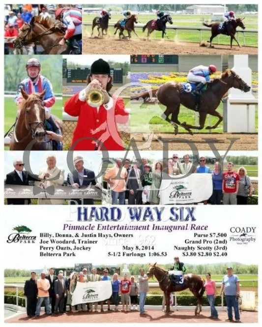 Hard Way Six - 050814 Race 01 Btp Belterra Park