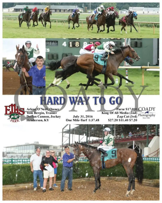 Hard Way To Go - 073116 Race 09 Elp Ellis Park