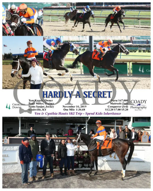 Hardly A Secret - 11-16-19 R03 Cd Churchill Downs