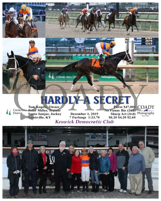Hardly A Secret - 12-01-19 R08 Cd Group Churchill Downs