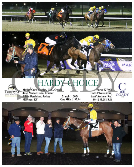 Hardy Choice - 03-01-24 R07 Tp Turfway Park