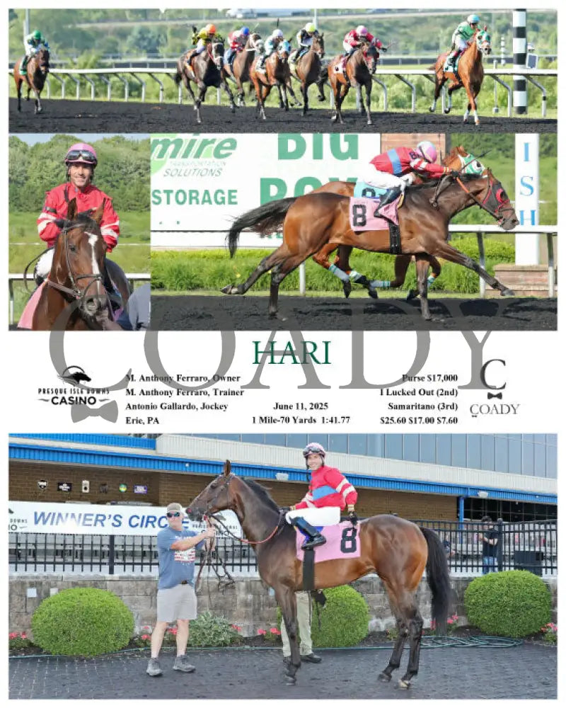 HARI - 06-11-25 - R06 - PID Presque Isle Downs