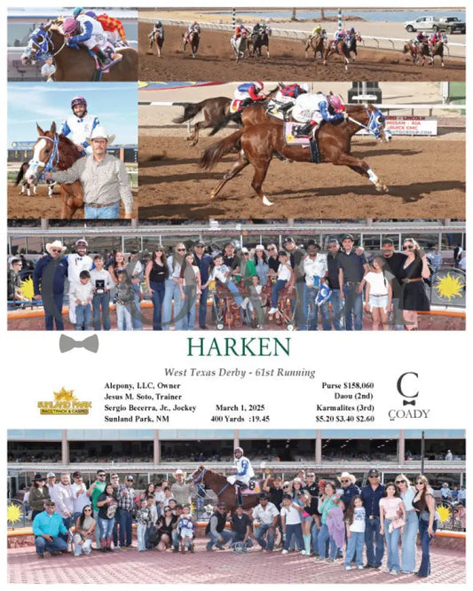 HARKEN - West Texas Derby - 61st Running - 03-01-25 - R08 - SUN Sunland Park