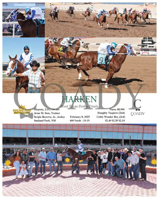 Harken - West Texas Derby Trials 02-08-25 R04 Sun Turfway Park