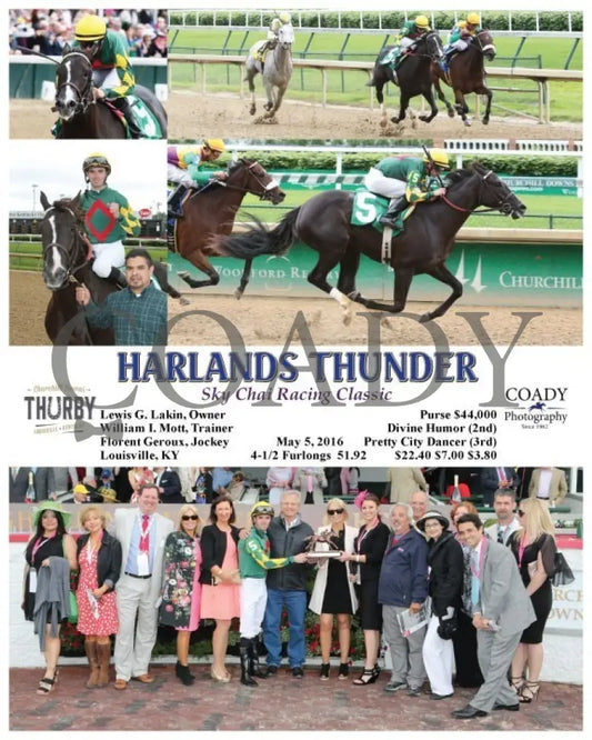 Harlands Thunder - 050516 Race 04 Cd Group Churchill Downs