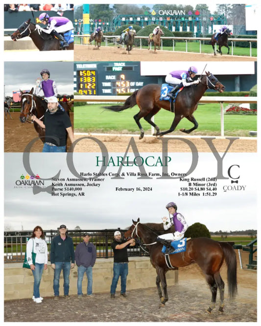 Harlocap - 02-16-24 R09 Op Oaklawn Park