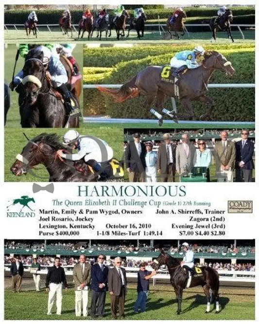 Harmonious - 10/16/2010 Keeneland