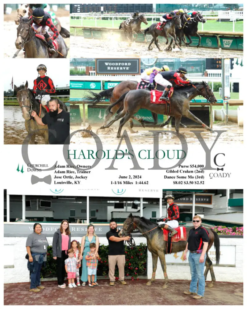 Harold’s Cloud - 06-02-24 R04 Cd Churchill Downs