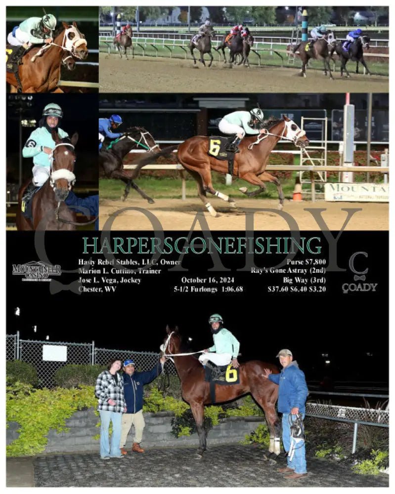 Harpersgonefishing - 10-16-24 R01 Mnr Mountaineer Park