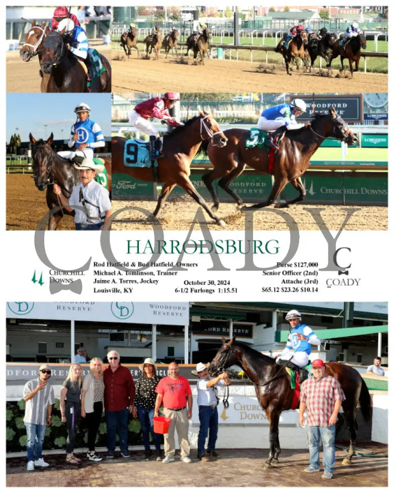 Harrodsburg - 10-30-24 R09 Cd Churchill Downs