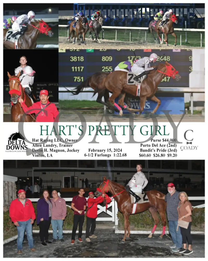 Hart’s Pretty Girl - 02 - 15 - 24 R07 Ded Delta Downs