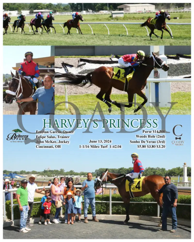 Harvey’s Princess - 06-13-24 R08 Btp Belterra Park