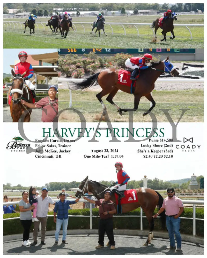 Harvey’s Princess - 082324 Race 01 Btp Belterra Park