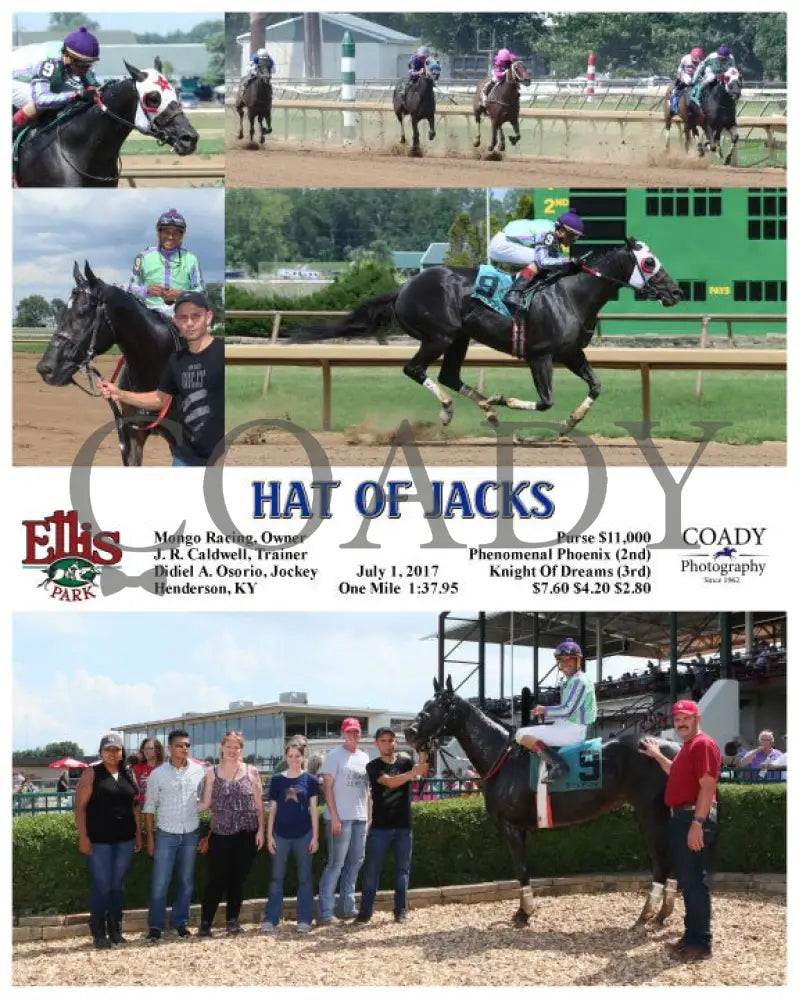 Hat Of Jacks - 070117 Race 05 Elp Ellis Park