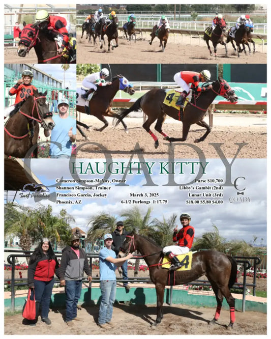 HAUGHTY KITTY - 03-03-25 - R04 - TUP Turf Paradise