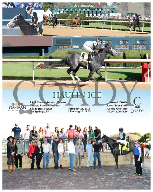Haulin Ice - 02-24-24 R07 Op Oaklawn Park