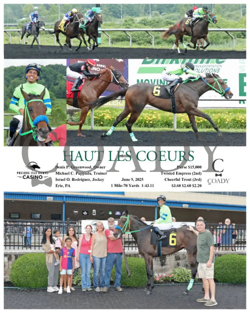 HAUT LES COEURS - 06-09-25 - R03 - PID Presque Isle Downs