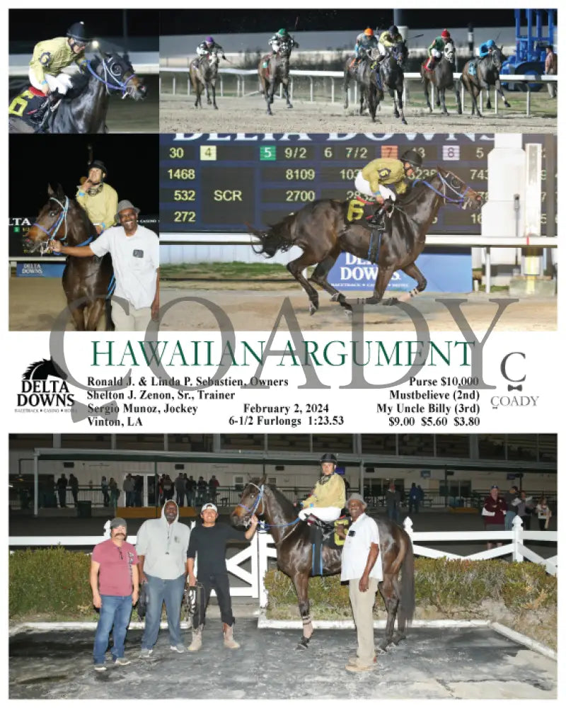 Hawaiian Argument - 02-02-24 R05 Ded Delta Downs