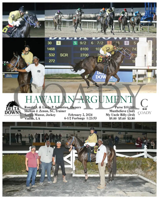 Hawaiian Argument - 02-02-24 R05 Ded Delta Downs
