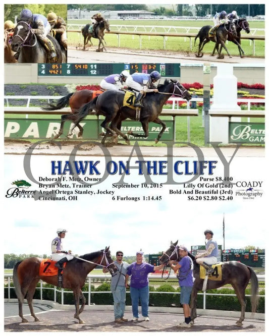 Hawk On The Cliff - 091015 Race 01 Btp Belterra Park