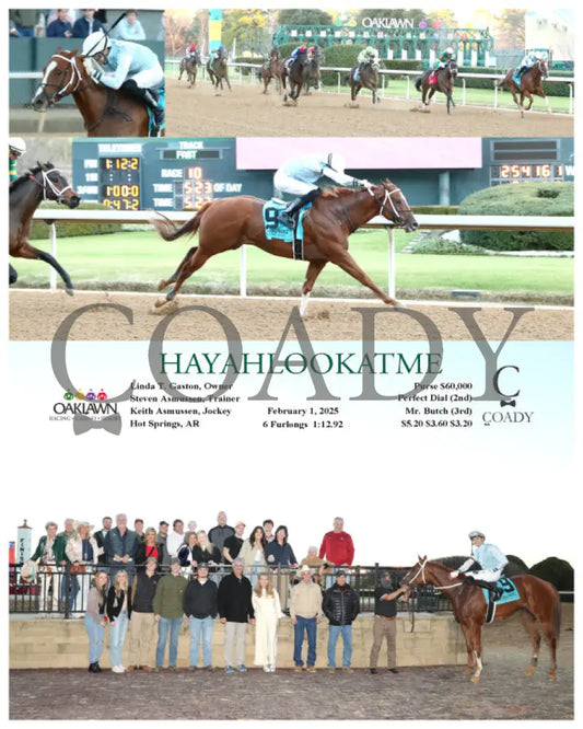 Hayahlookatme - 02-01-25 R10 Op Oaklawn Park